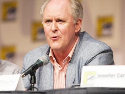 Schauspieler John Lithgow bei der Podiumsdiskussion zum Film "Dexter"