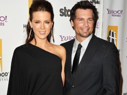 Kate Beckinsale kam in Begleitung von ihrem Ehemann, dem Regisseur Len Wiseman