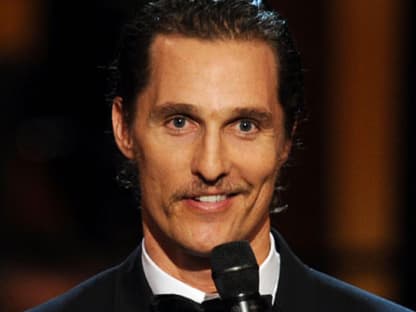 Matthew McConaughey sprach ebenfalls lobende Worte auf Morgan Freeman