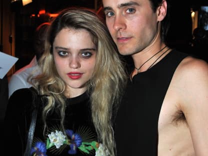 Sky Ferreira mit Jared Leto feierten in Paris