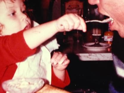 Dieses süße Kinderfoto postete Lauren Kitt eine Woche vor ihrer Hochzeit