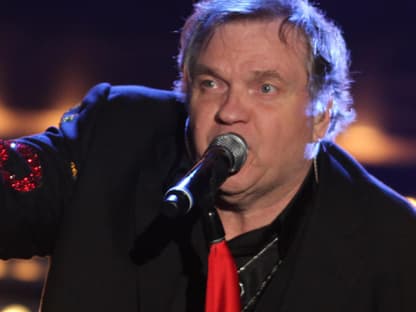 Meat Loaf gab alles und präsentierte ein Medley seiner größten Hits