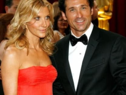 Schauspieler Patrick Dempsey  mit seiner Frau Jill Fink