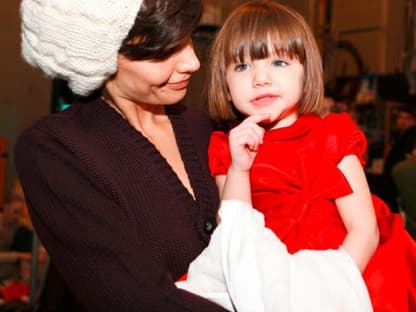 Katie Holmes und Suri Cruise