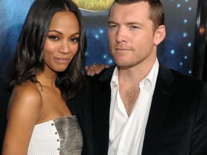 Die Hauptdarsteller des teuersten Film aller Zeiten: Zoe Saldana und Sam Worthington