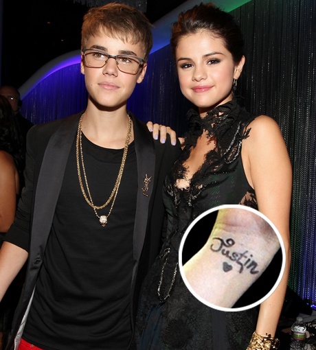 Justin Bieber Makes Appointment To Cover Up His Huge Tattoo Of Selena Gomez   News  Peacefmonlinecom
