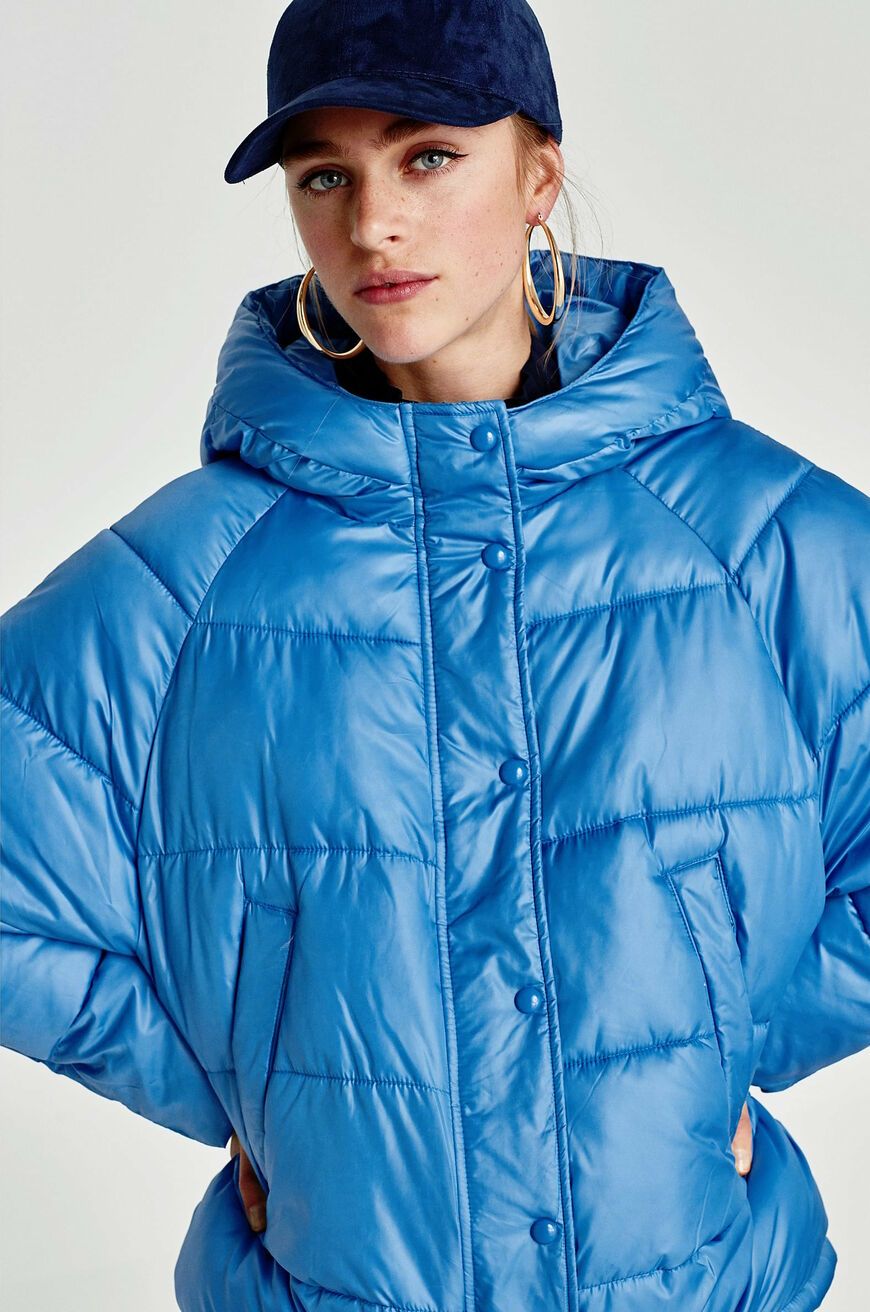 Zara Lightweight Puffer Jacket женская куртка