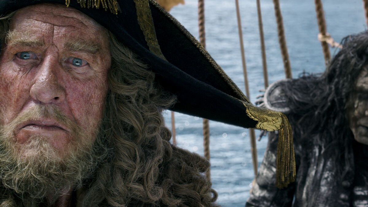 Captain Barbossa Geoffrey Fluch Der Karibik 5 Der Neue Trailer Mit Jungem Jack 8593