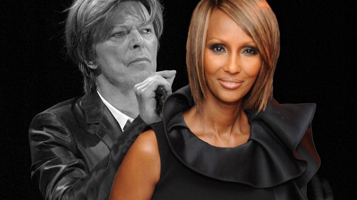 Iman Abdulmajid: "David Bowie wird für immer mein Ehemann ...