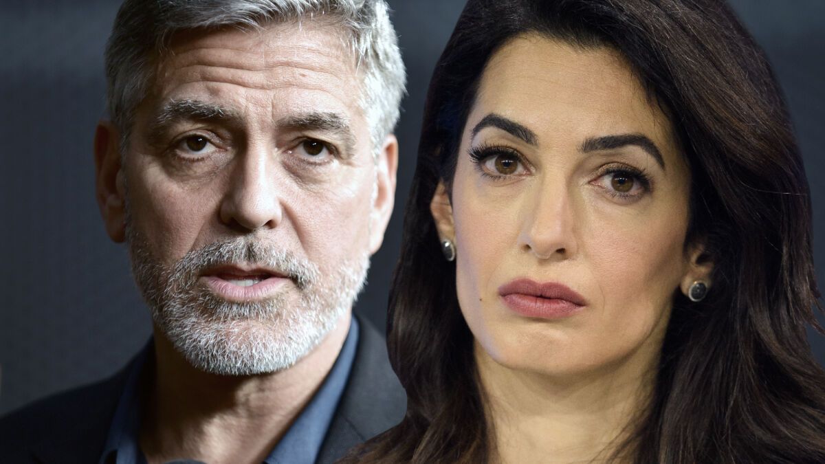 Amal Clooney 2021 : George And Amal Clooney Are Very Solid Now London ...