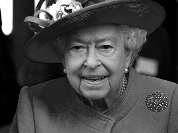 Elizabeth ihr wird gedacht So am rührend 1. Todestag II. Queen (✝96):
