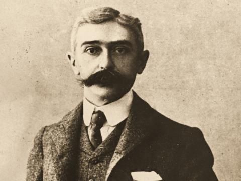 Pierre de Coubertin Porträt