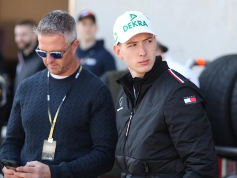 Ralf Schumacher mit seinem Sohn David Schumacher