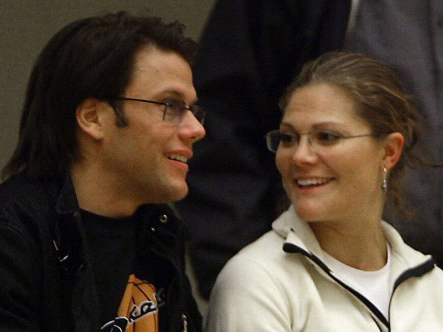 Daniel und Victoria im Jahr 2003. 