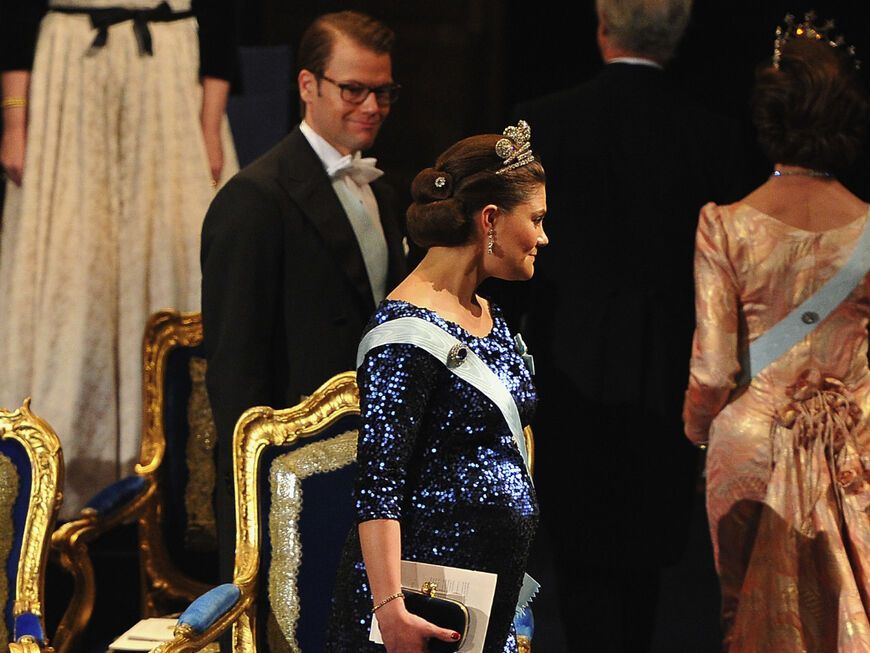Prinzessin Victoria, schwanger im Jahr 2011. 