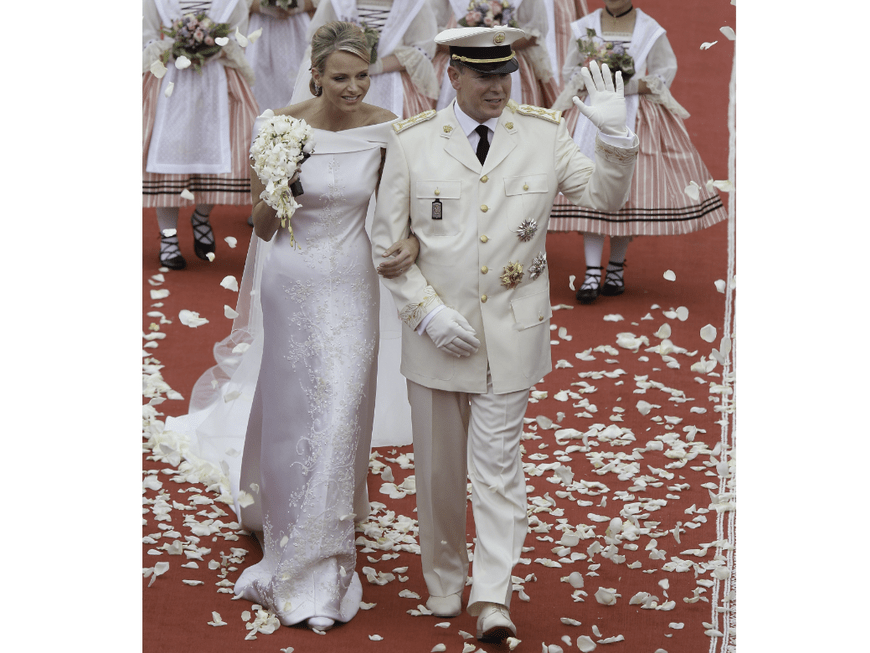 Fürstin Charlène von Monaco früher und heute: 2011 Hochzeit mit Albert  