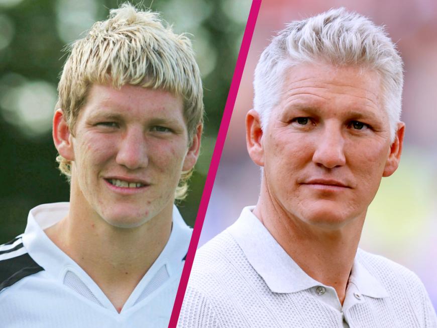 Bastian Schweinsteiger 2004 und 2024