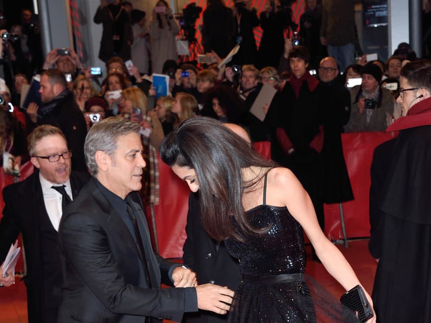 George Clooney & Seine Amal Verzaubern Auf Der Berlinale