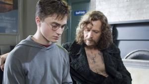 Daniel Radcliffe und Gary Oldman als Harry Potter und Sirius Black
