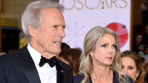 Clint Eastwood und Christina Sandera