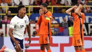 Im Halbfinale der Euro 2024 schlug England die Niederlande mit 2:1