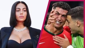 Georgina Rodríguez ernst, Cristiano Ronaldo weint
