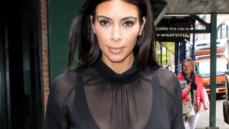Nippel-Alarm bei Kim Kardashian in New York